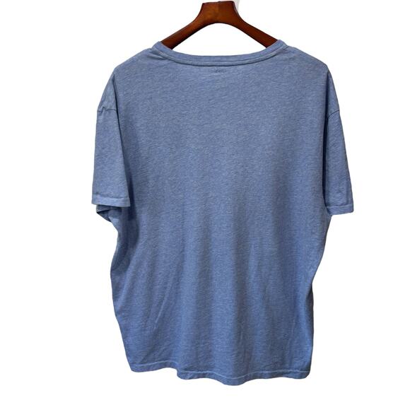 Polo Ralph Lauren Heather Blue T-Shirt Men’s Size XL Navy Pony Classic Fit - Picture 3 of 4
